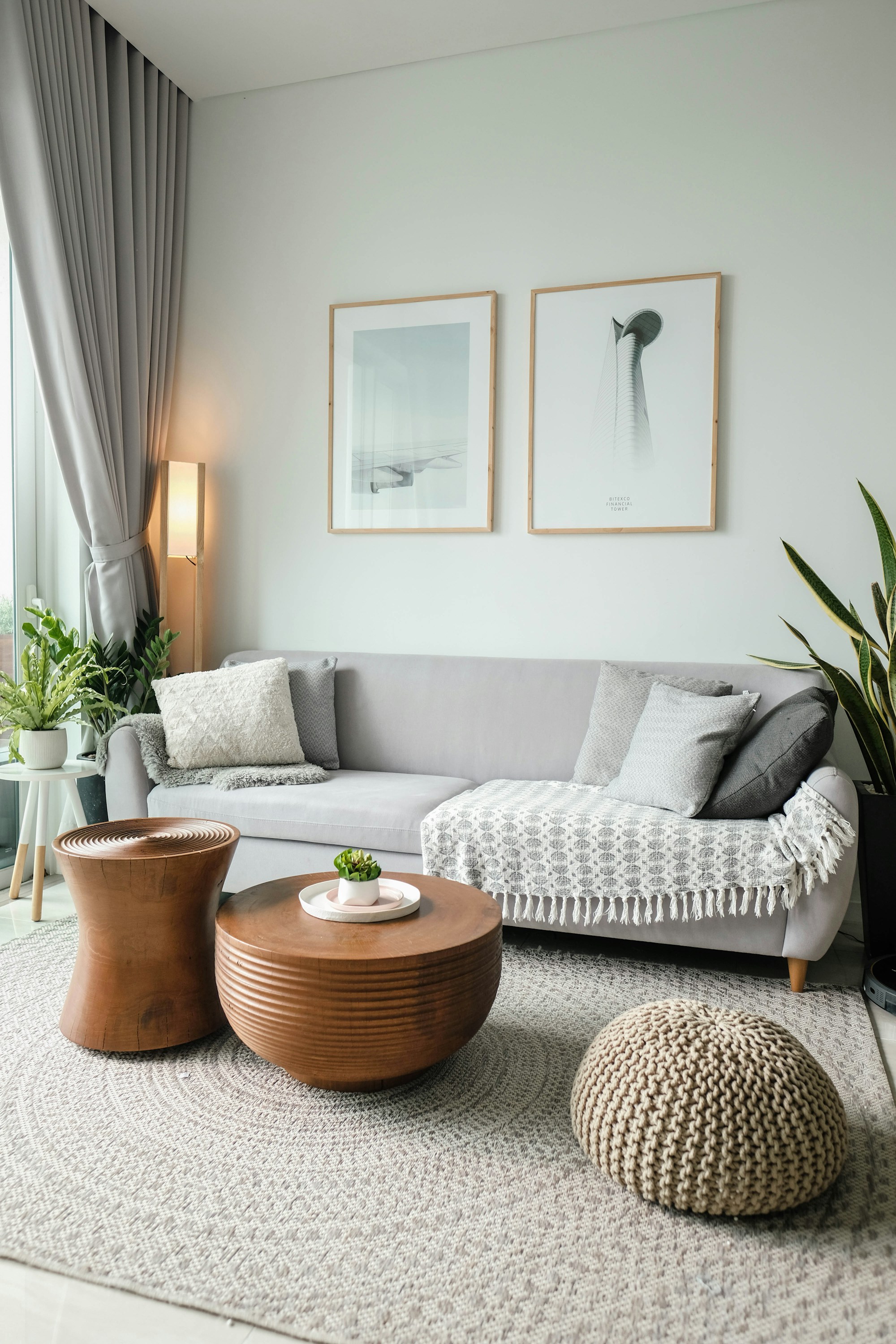 Sala com lareira